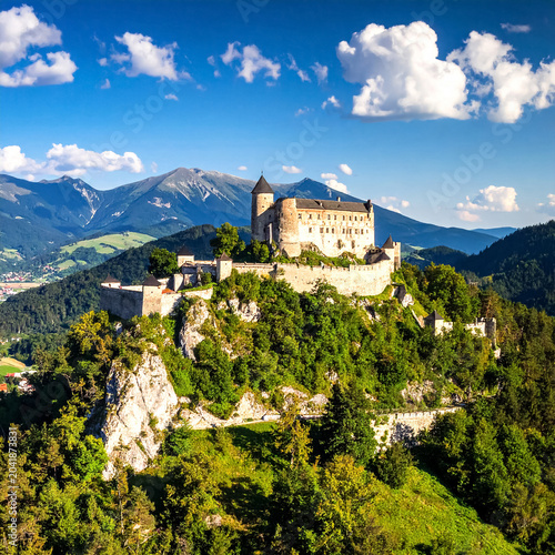 View of beautiful Slovak castles