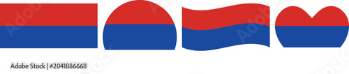 Republika Srpska  flag illustrator country flags symbol National Collection International  Set