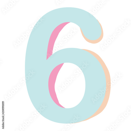 Paster Ribbon Number 6