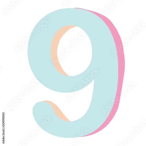 Paster Ribbon Number 9