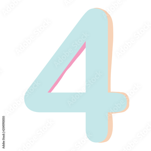 Paster Ribbon Number 4