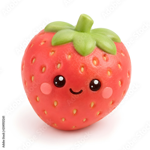 Cute strawberry squishy toy