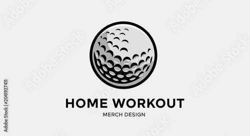 Golf Inspired Home Workout Merch Offering Unique Fitness Design Elements And Appeals