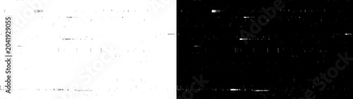 Bild auf Leinwand Subtle digital data flicker artifact isolated on transparent background effect