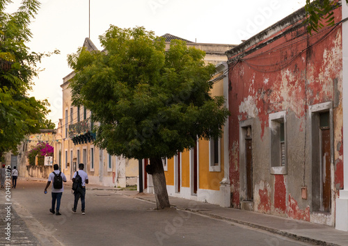 Old colonial portuguese buildings, Nampula Province, Island of Mozambique, Mozambique