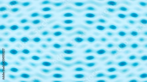 Abstract blue wavy pattern background with optical illusion effect
