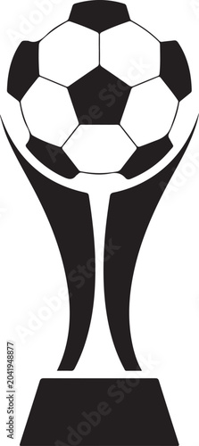 Fotografía Fifa world cup trophy award icon design