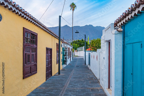 Cityscape of Los Llanos de Aridane (Canary Islands, Spain)