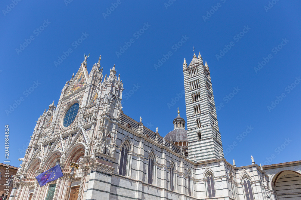 Naklejka premium Dom von Siena (Duomo di Siena), Toskana, Italien