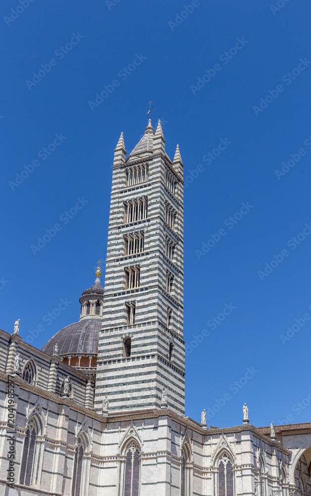 Naklejka premium Dom von Siena (Duomo di Siena), Toskana, Italien