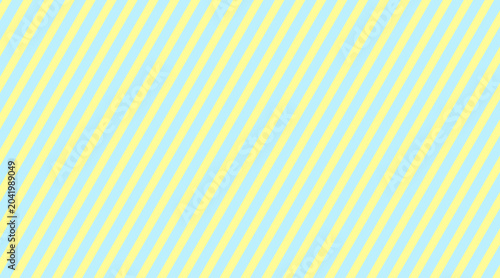 ストライプ斜め背景模様_しましま_イエロー黄色水色