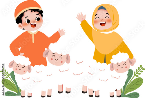 Kid with frm Animals