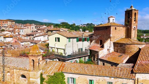 Chianciano Terme, in the province of Siena, Tuscany, Italy