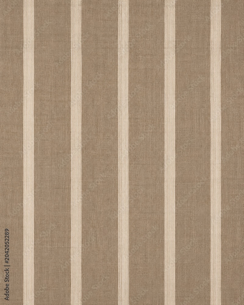 Fototapeta premium Classic Beige Striped Linen Texture Background For Elegant Designs