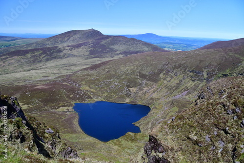 Lough Sgilloge, Nire Valley, Comeragh Mountains, County Waterford, Ireland 