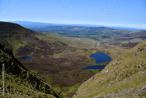 Lakes in Nire Valley, Comeragh Mountains, County Waterford, Ireland 