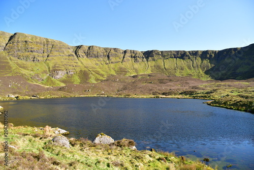 Lake in Nire Valley, Comeragh Mountains, County Waterford, Ireland 