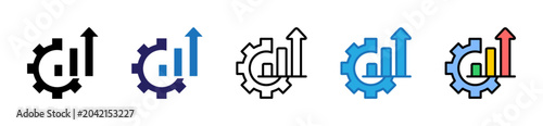 Fotografija Improve Icon In Multiple Styles And Colors