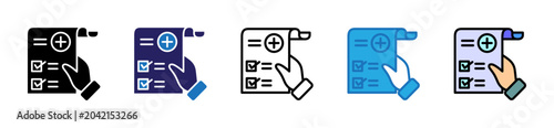 Result Icon In Multiple Styles And Colors
