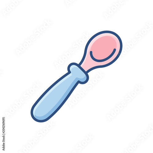 Baby Spoon Feeding Utensil.