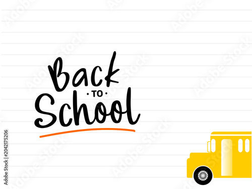 back to school vector background