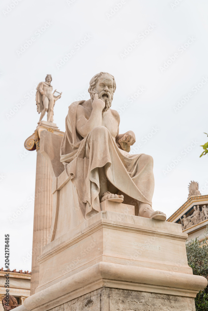 Obraz premium The Academy of Athens is Greece's national academy in the Akadimias district of Athens, Greece