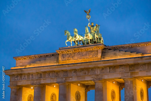 Brandenburg Gate in Berlin, Germany