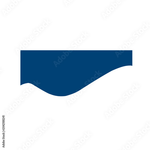 Geometric Website border and separator headers. Vector ilustration