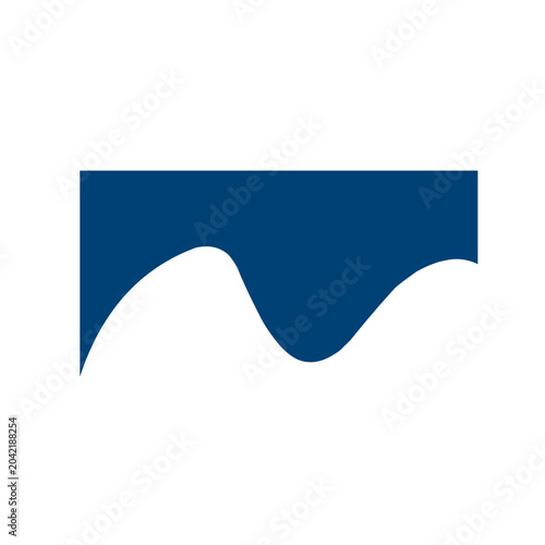 Geometric Website border and separator headers. Vector ilustration