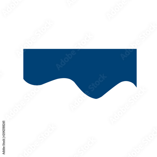 Geometric Website border and separator headers. Vector ilustration