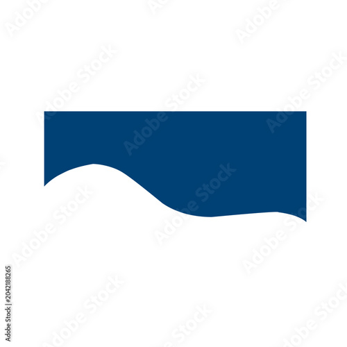 Geometric Website border and separator headers. Vector ilustration
