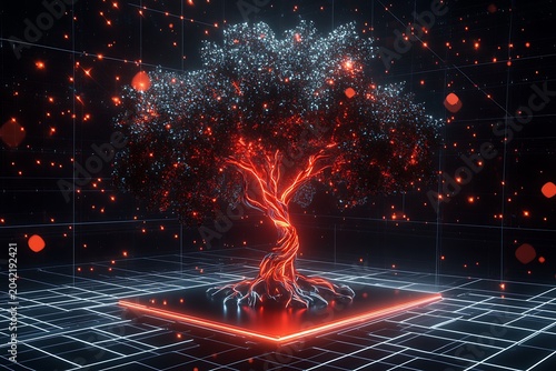 sparkling tree,tree lights