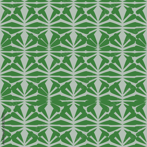 seamless pattern with green leaves