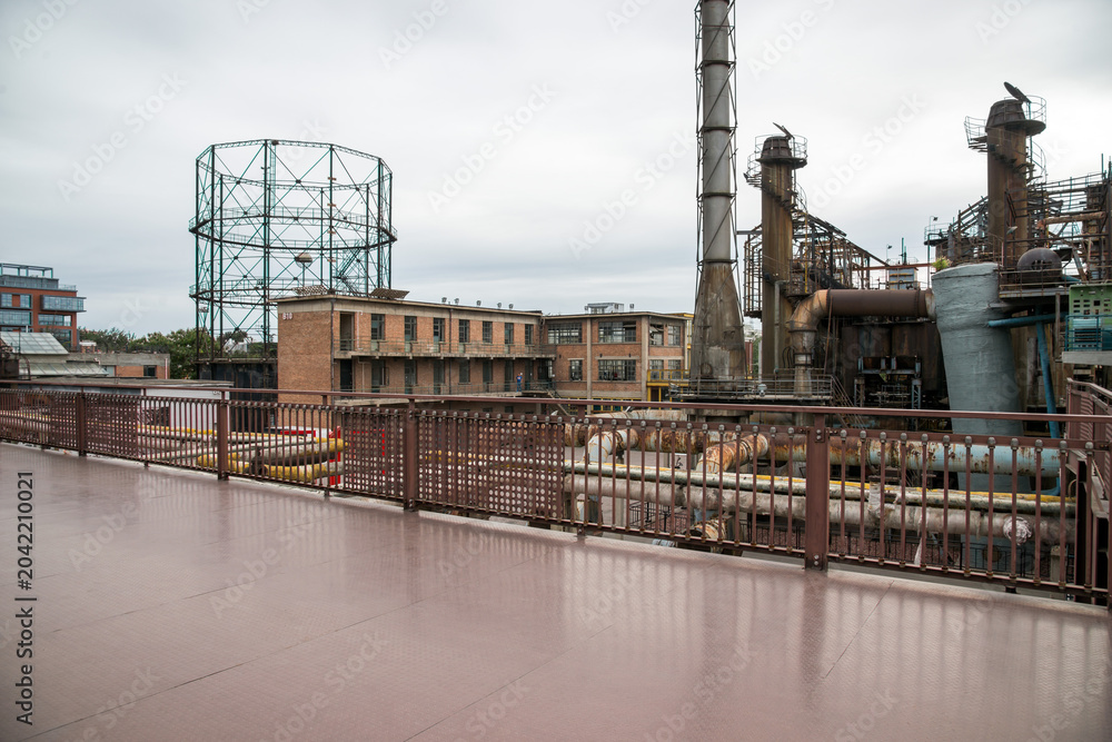 Obraz premium Beijing 798 Art District Industrial Factory Complex