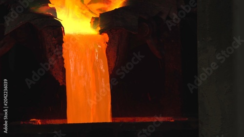 Photography Luminous Metal Casting