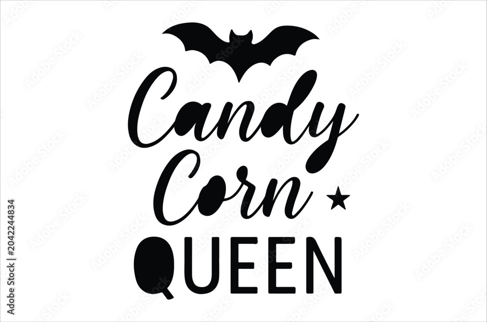 Fototapeta premium Witch s hat and candles silhouette on a white background halloween themed graphic design black