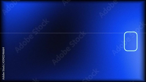 Abstract Blue and Purple Old Film Light Leaks Background with Vintage Analog Cinema Texture, 4K Video
