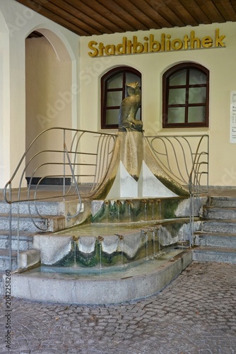 Schwabach - Eingang zu Stadtbibliothek