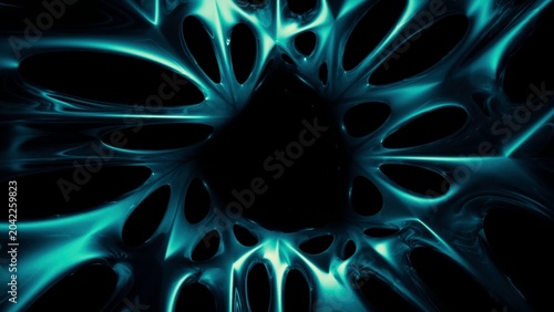 Foto Cuttingedge Scientific Artwork Illustrating Radiant Porous Membranes Evoking Com