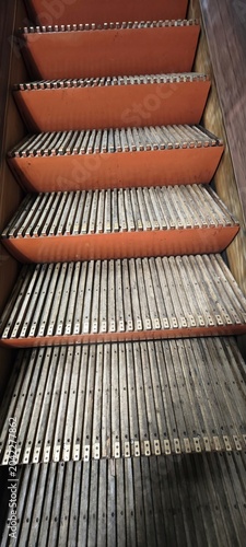 Antwerpen Holzrolltreppe