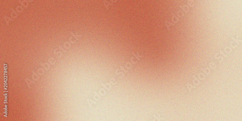 Abstract pink orange grainy gradient noise texture effect. Beautiful colored abstract texture background. Textured with rough grain, and bright spots. Empty space grunge banner poster backdrop bg.	