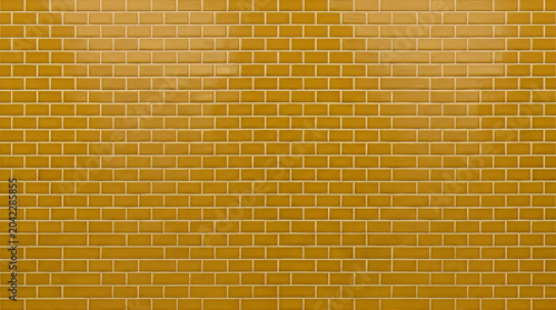 Background texture of yellow subway wall tiles for modern kitchen or bathroom interior design and professional architectural wallpaper backdrop 4k high quality surface stone res