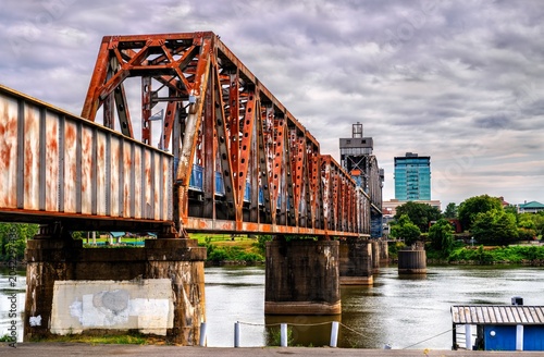 Foto Junction Bridge in Little Rock, Arkansas