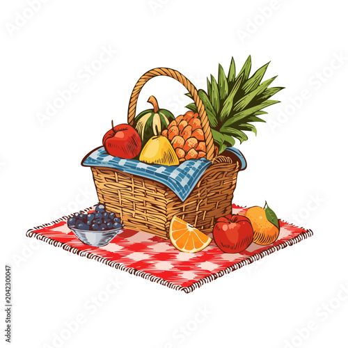 Summer Picnic Detail