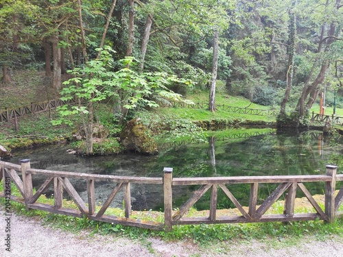 Beautiful nature photos. Spring of the River Bosna, Sarajevo