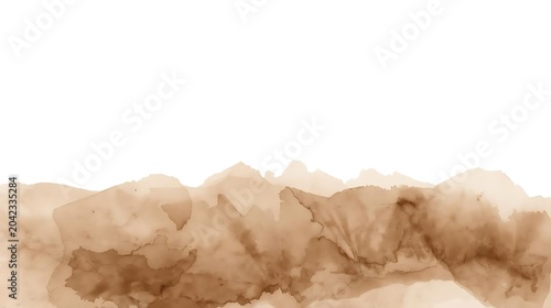 isolated mineral crystal or rock stone on white background with grunge texture