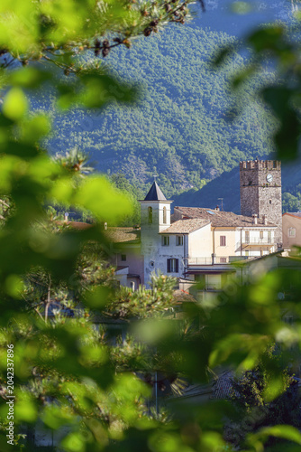 Veduta di Vallepietra - Roma - Lazio - Italia