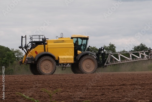 Tracteur agricole.