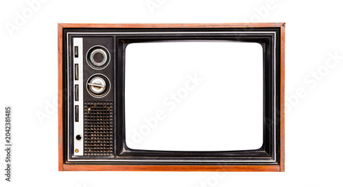 Cuadro en lienzo old tv frame