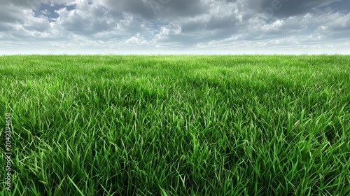 Grass field green background with natural lawn texture.